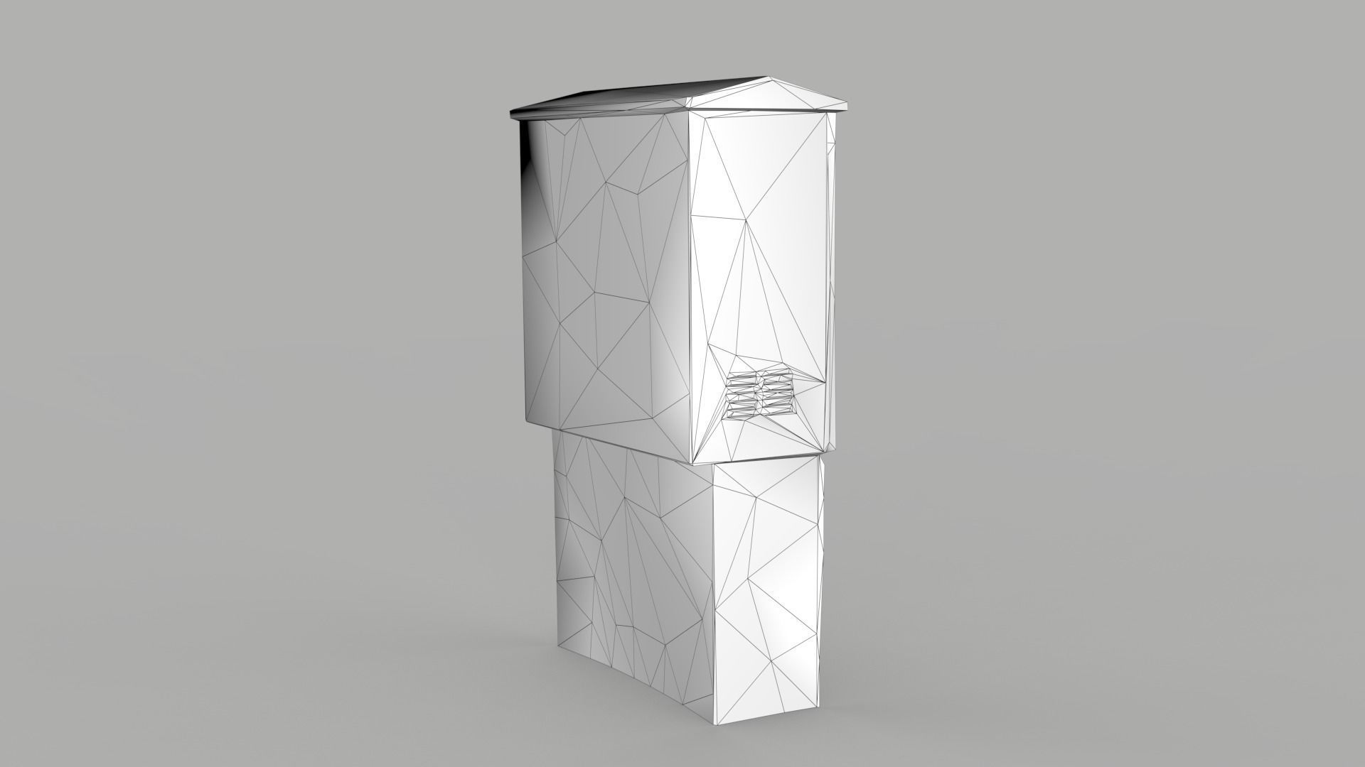 Distribution Board 2 Scan Low-poly 3D model_11