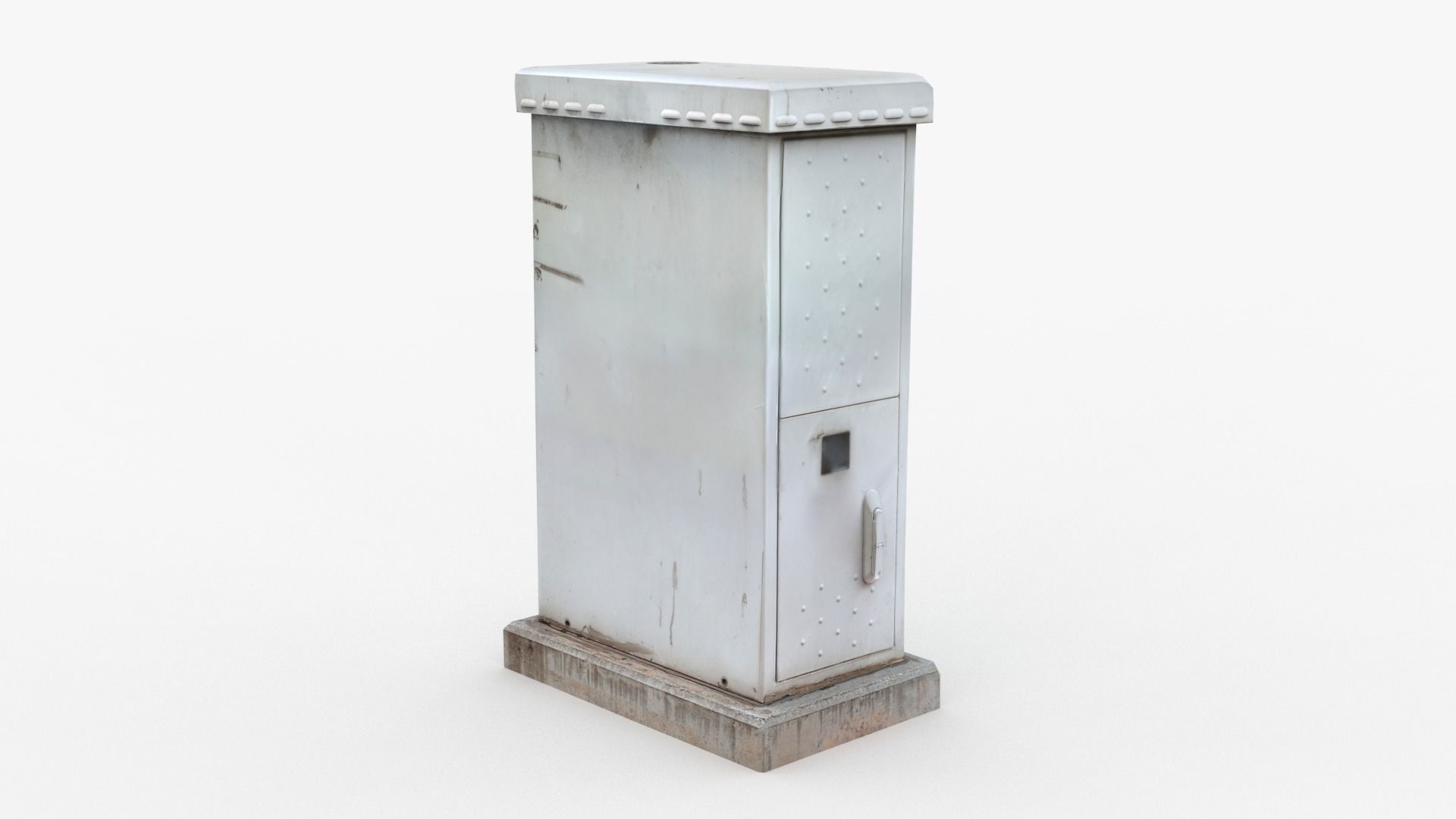 Distribution Board 3 Scan Low-poly 3D model_3