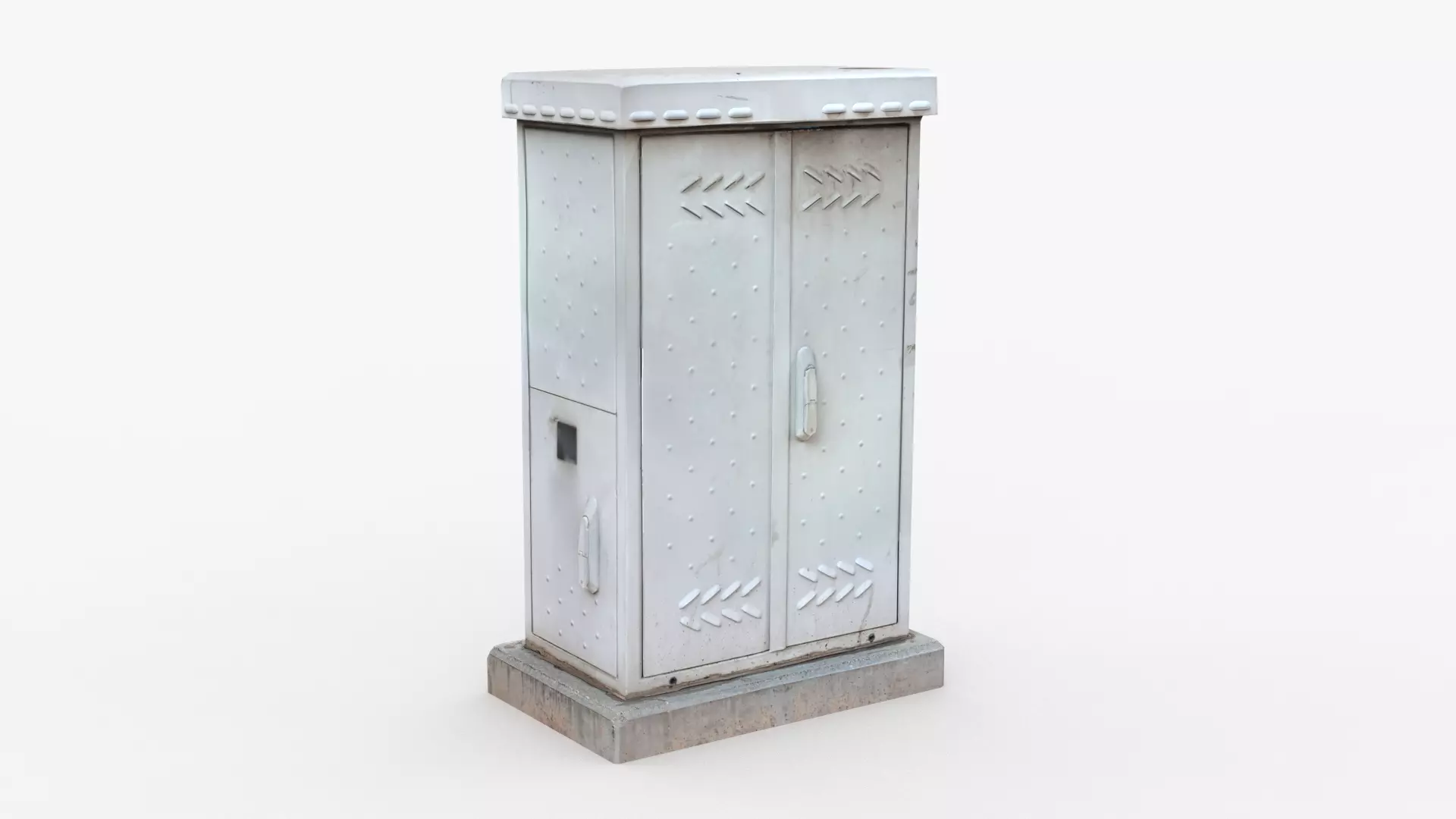 Distribution Board 3 Scan Low-poly 3D model_0