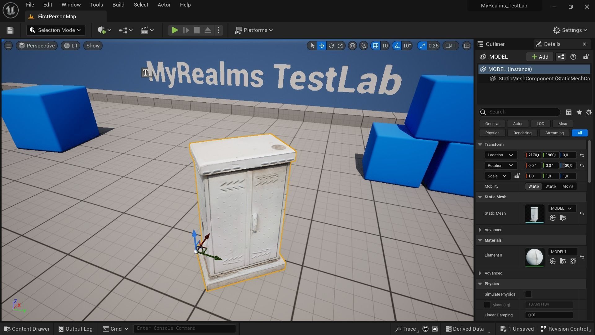Distribution Board 3 Scan Low-poly 3D model_18