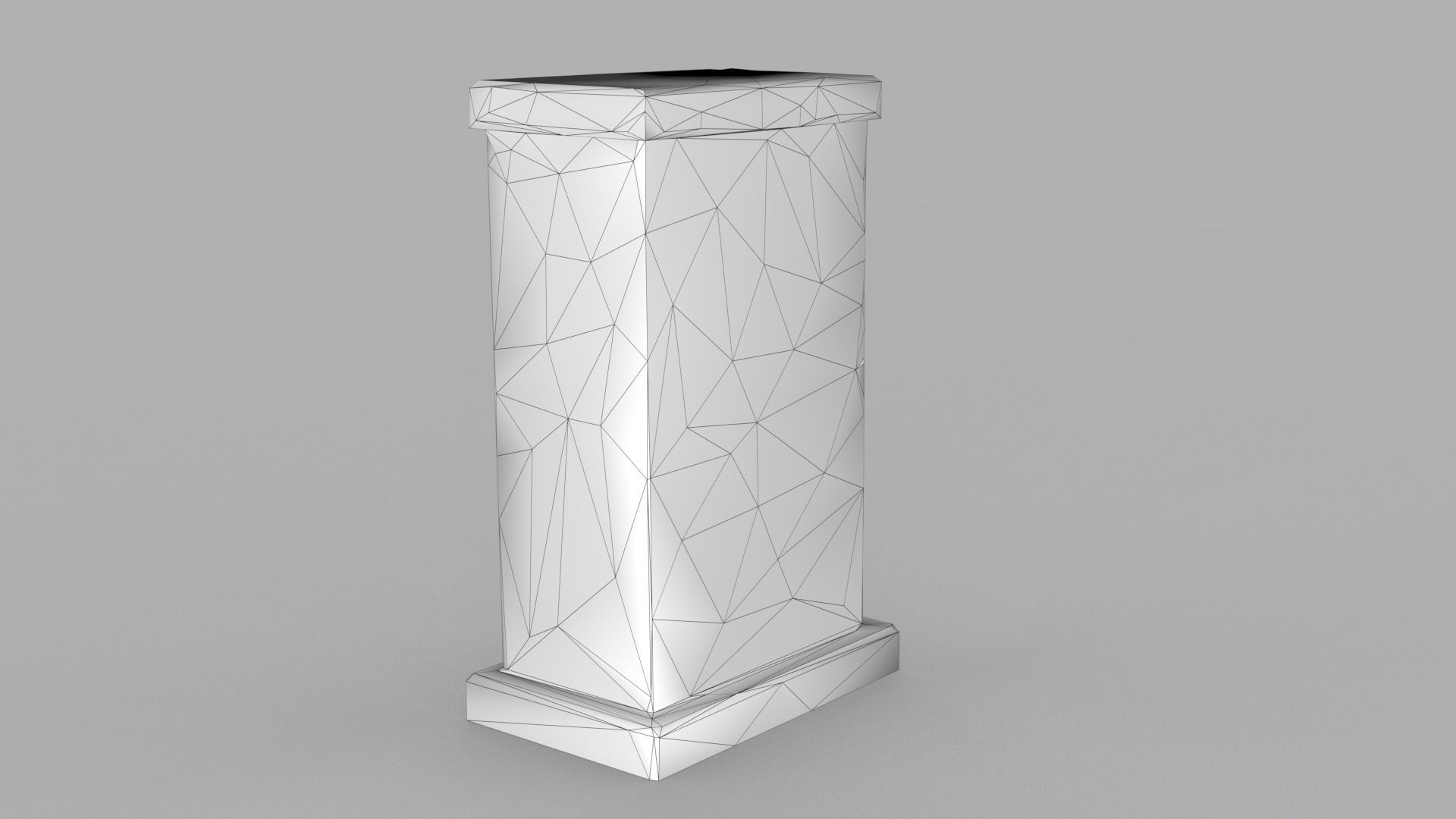 Distribution Board 3 Scan Low-poly 3D model_9