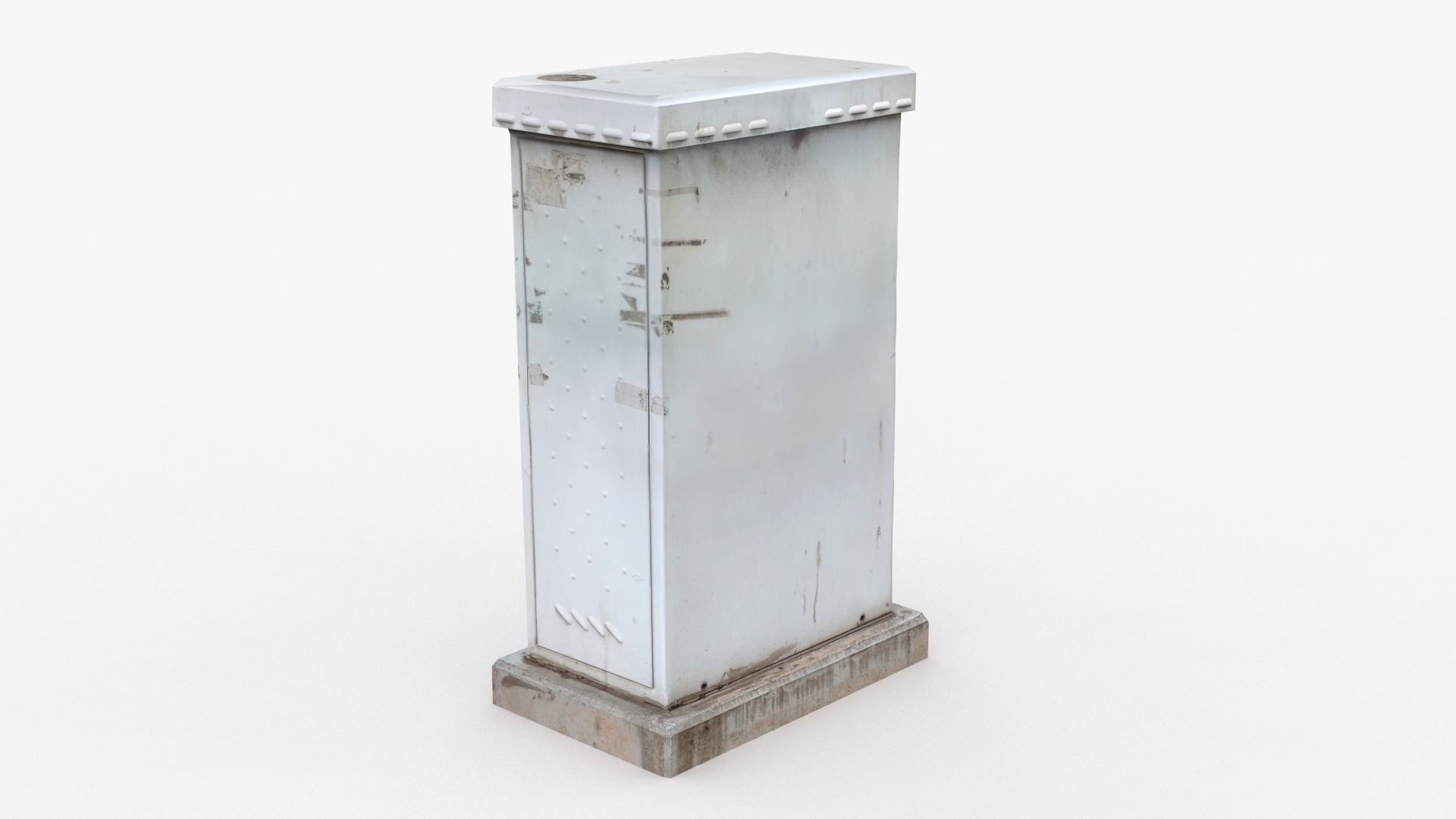 Distribution Board 3 Scan Low-poly 3D model_2