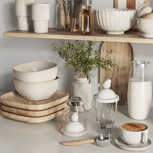 kitchen accessories051 3D model 2