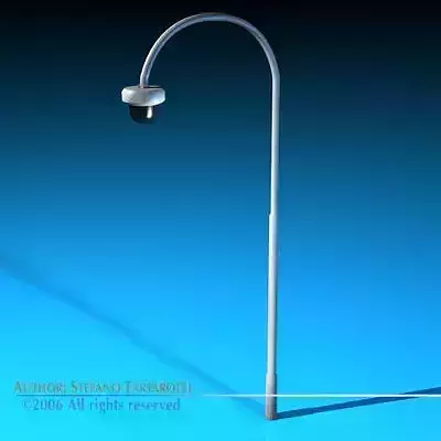 Road camera 3D model