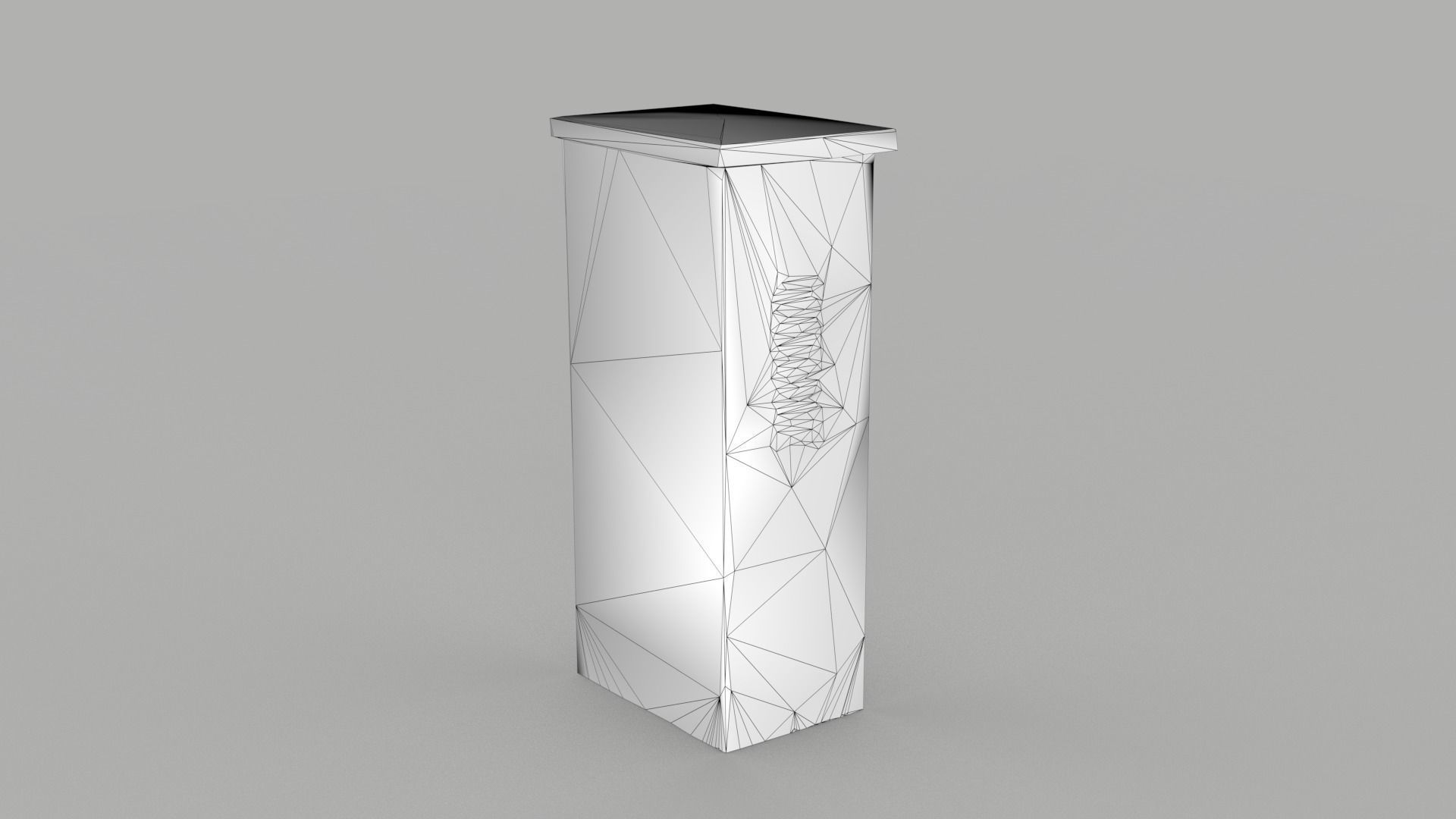 Distribution Board 4 Scan Low-poly 3D model_13