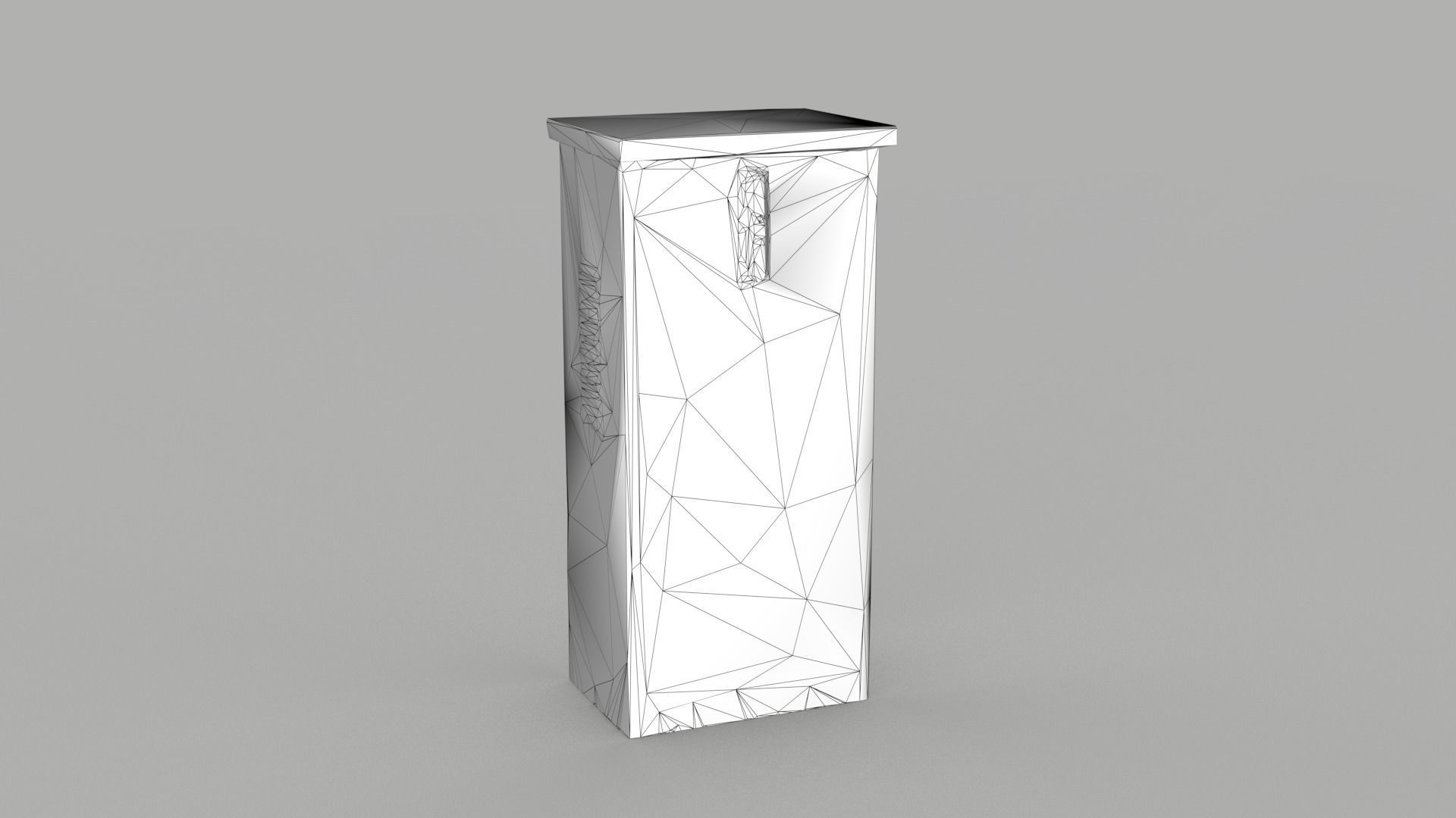 Distribution Board 4 Scan Low-poly 3D model_15