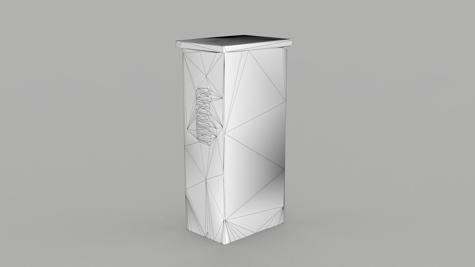 Distribution Board 4 Scan Low-poly 3D model_12