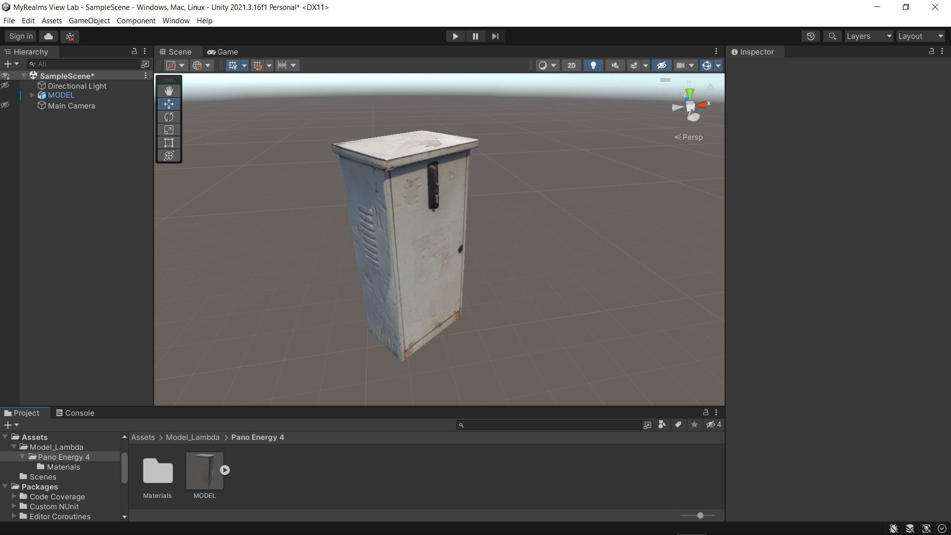 Distribution Board 4 Scan Low-poly 3D model_19