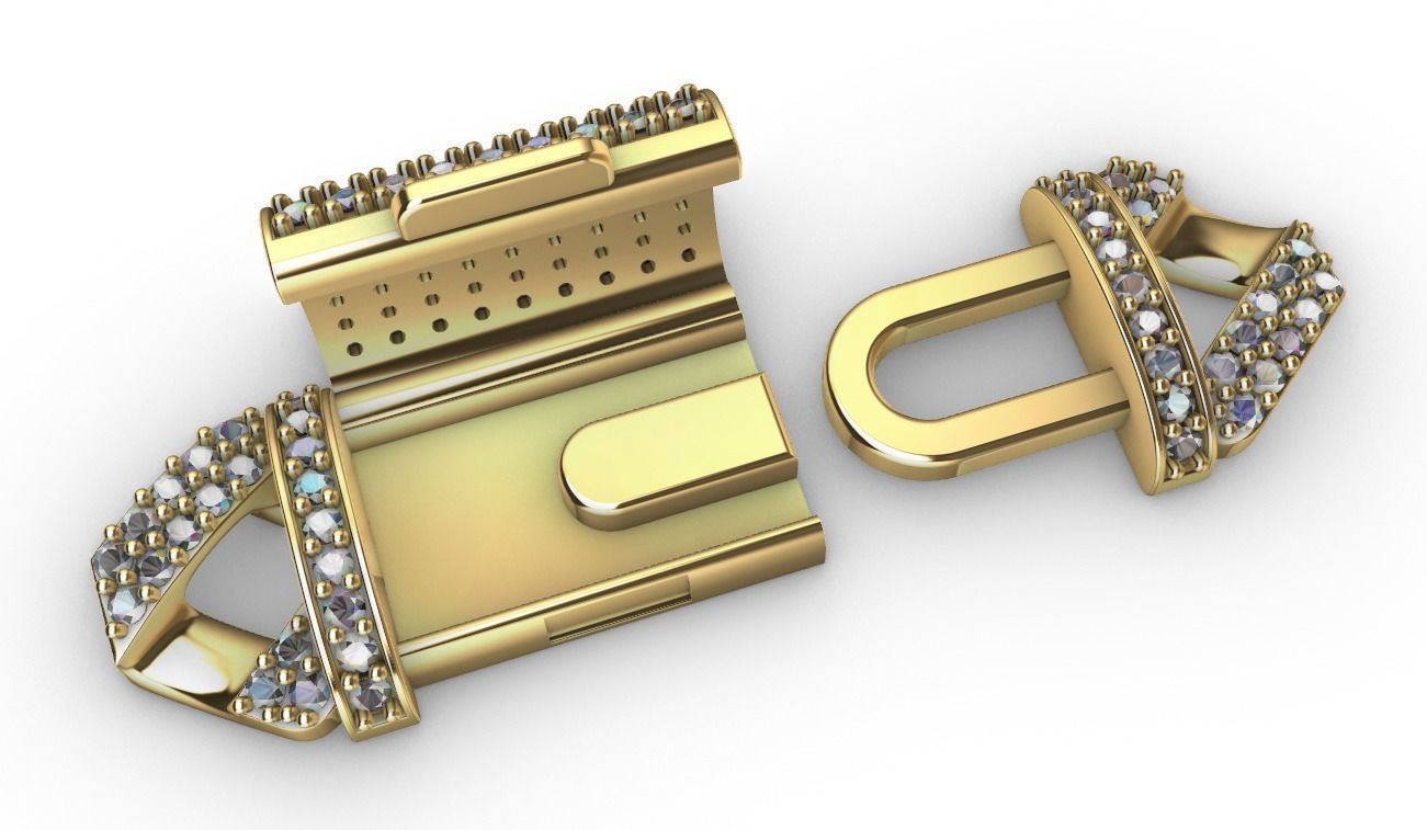 12 MM NEW CUBAN LINK FOR BRACELET OR NECKLACE 3D print model_20