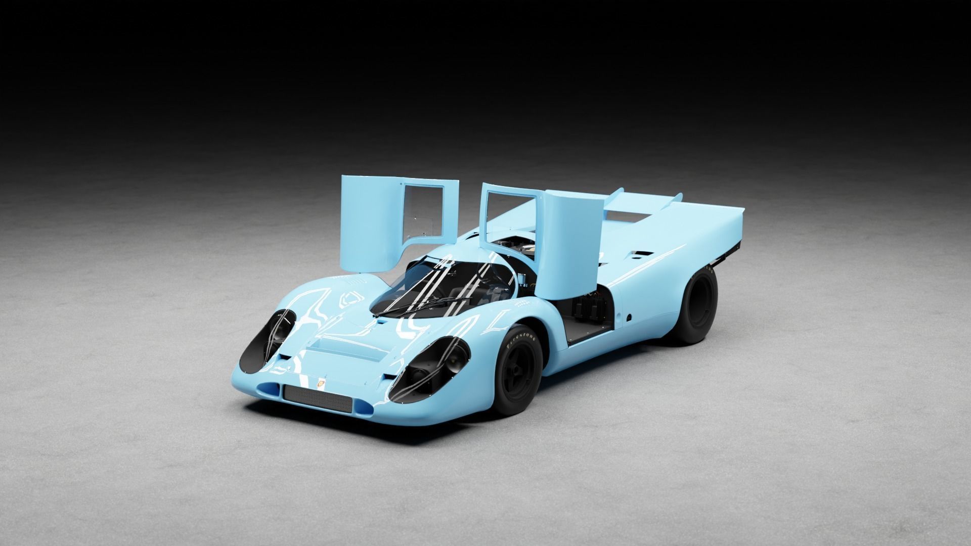 Porsche 917K 3D model_1