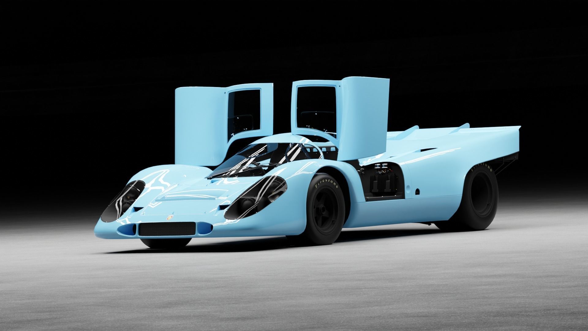 Porsche 917K 3D model_7