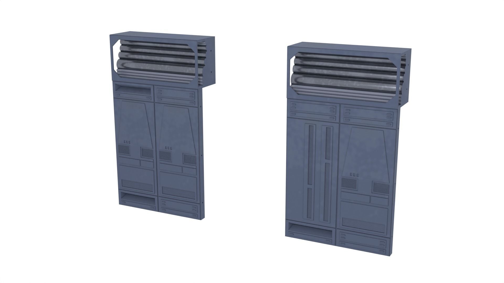 Set 1a - Death Star Vader vs Obi-Wan 1-6 scale Hottoys 3D print model_28