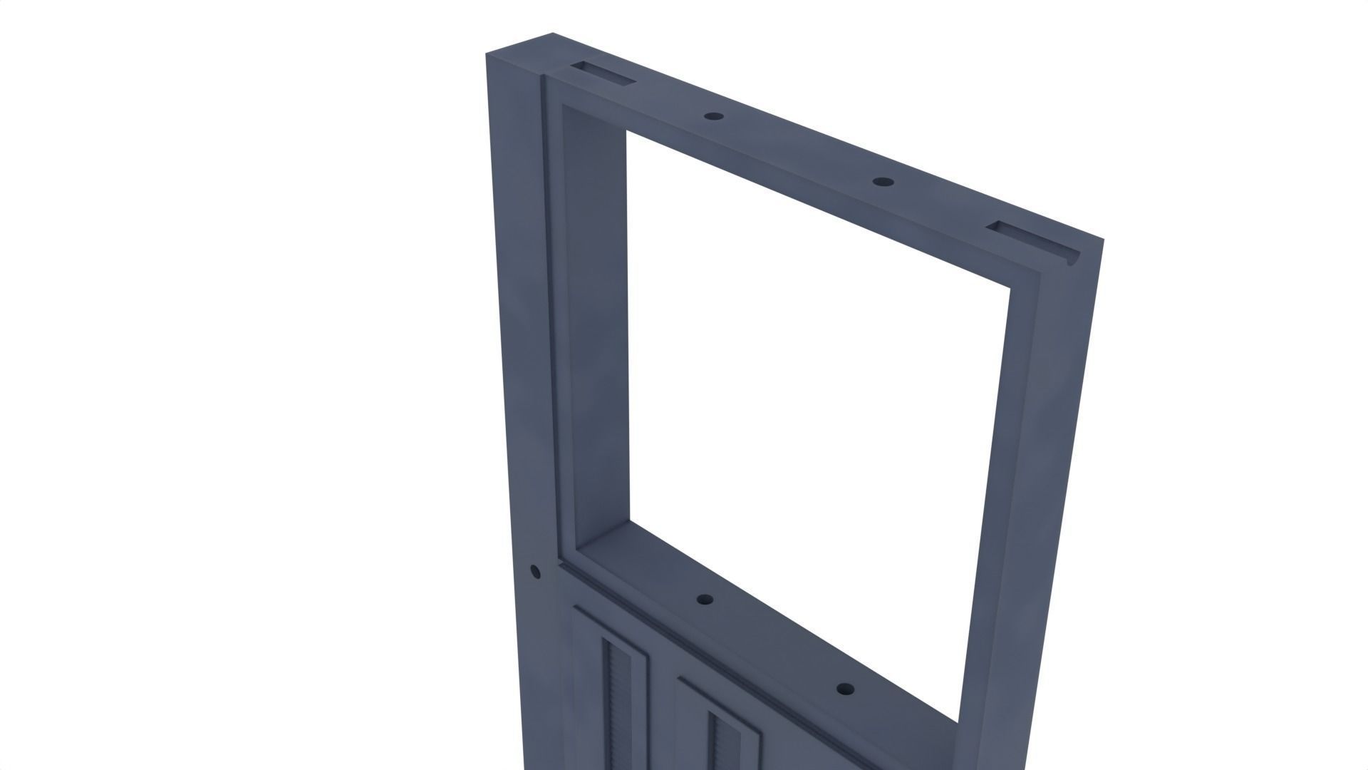 Set 1a - Death Star Vader vs Obi-Wan 1-6 scale Hottoys 3D print model_25