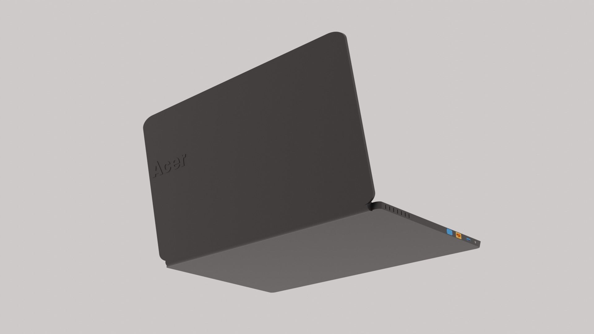 Laptop  3D model_3
