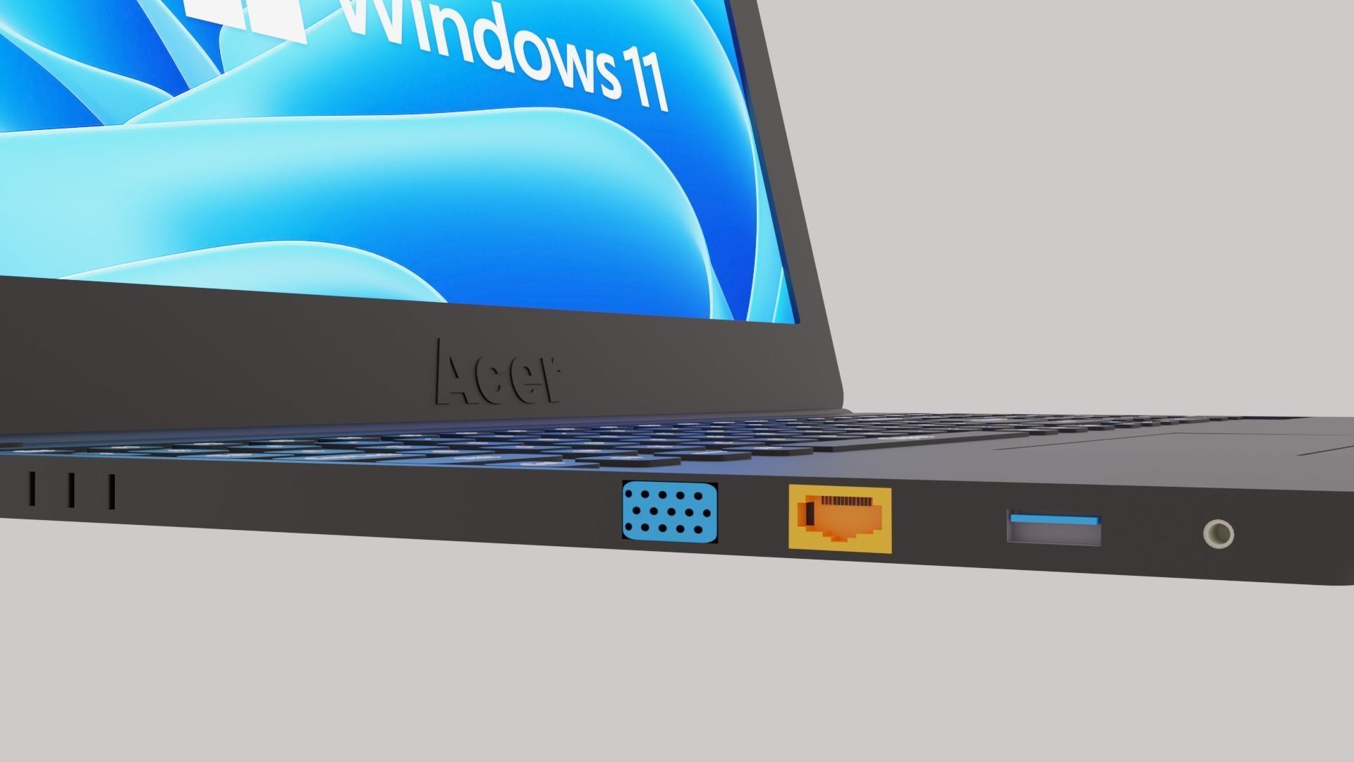 Laptop  3D model_2