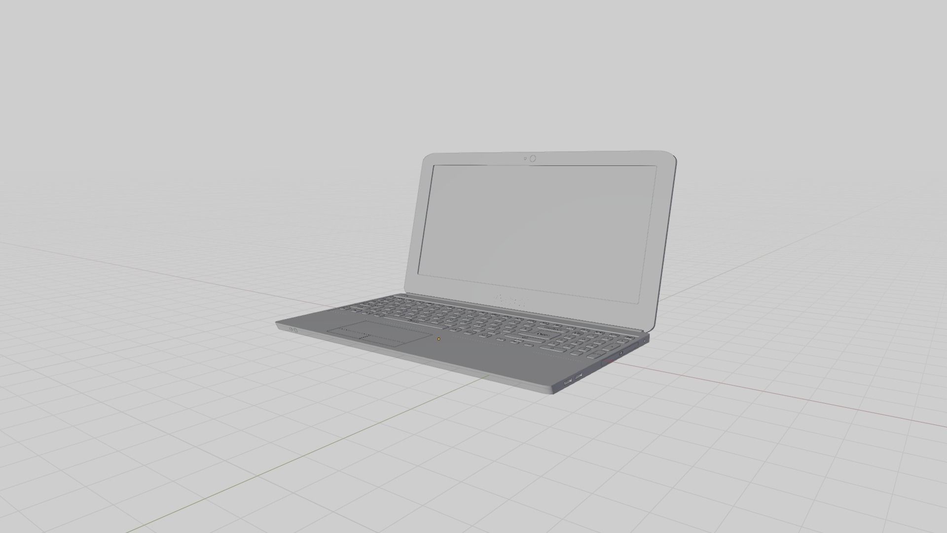 Laptop  3D model_5