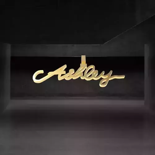 Ashley Personalized Name Necklace Jewelry 3D print model