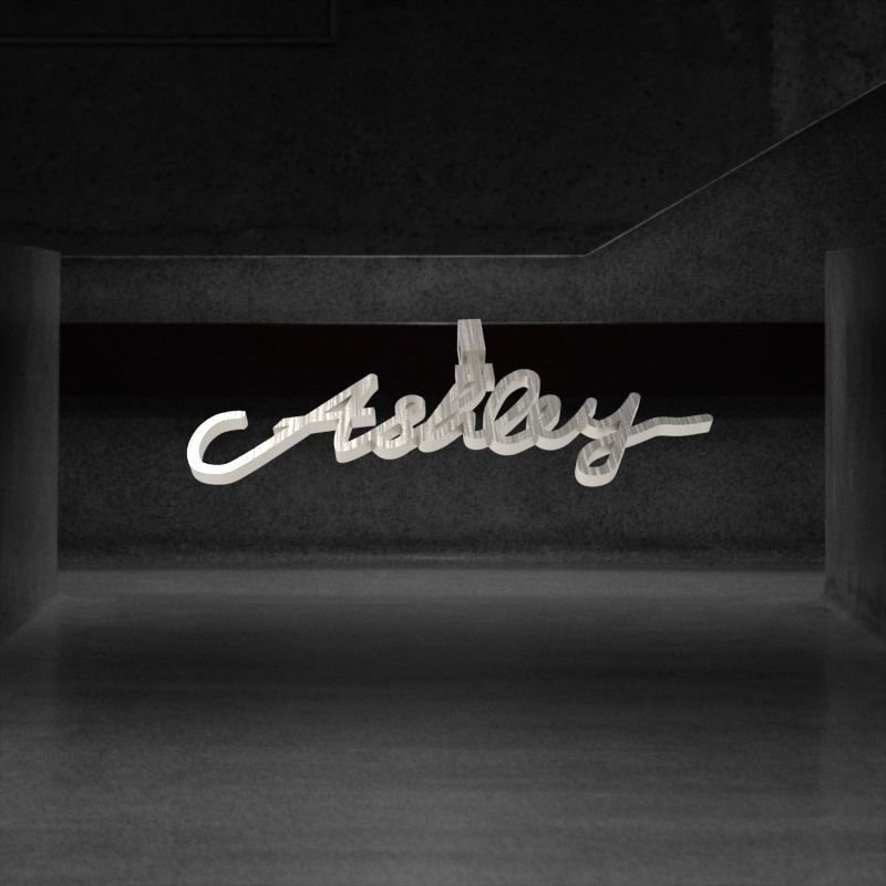 Ashley Personalized Name Necklace Jewelry 3D print model_27