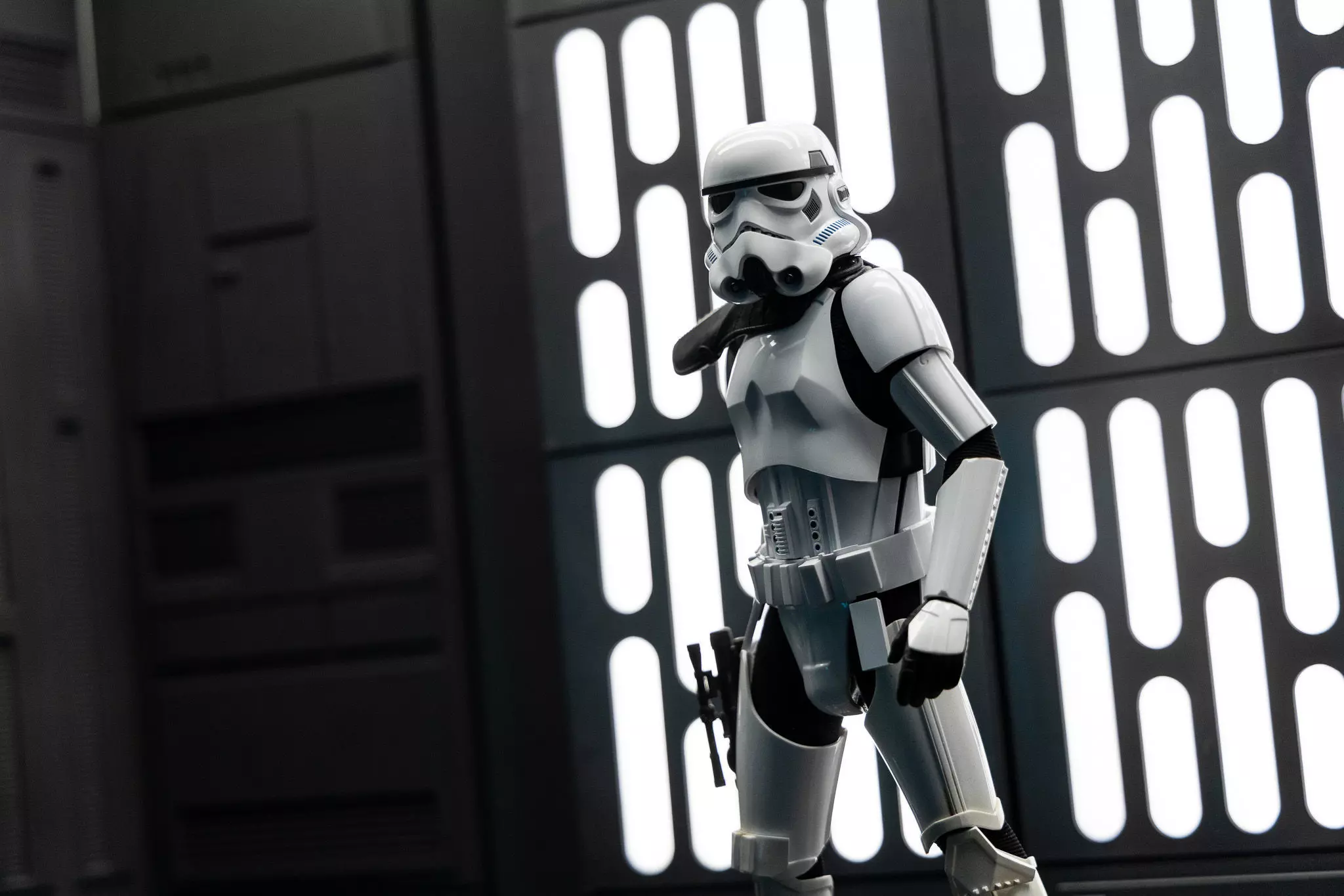 Set 1a - Death Star Vader vs Obi-Wan 1-12 scale Blackseries 3D print model_53