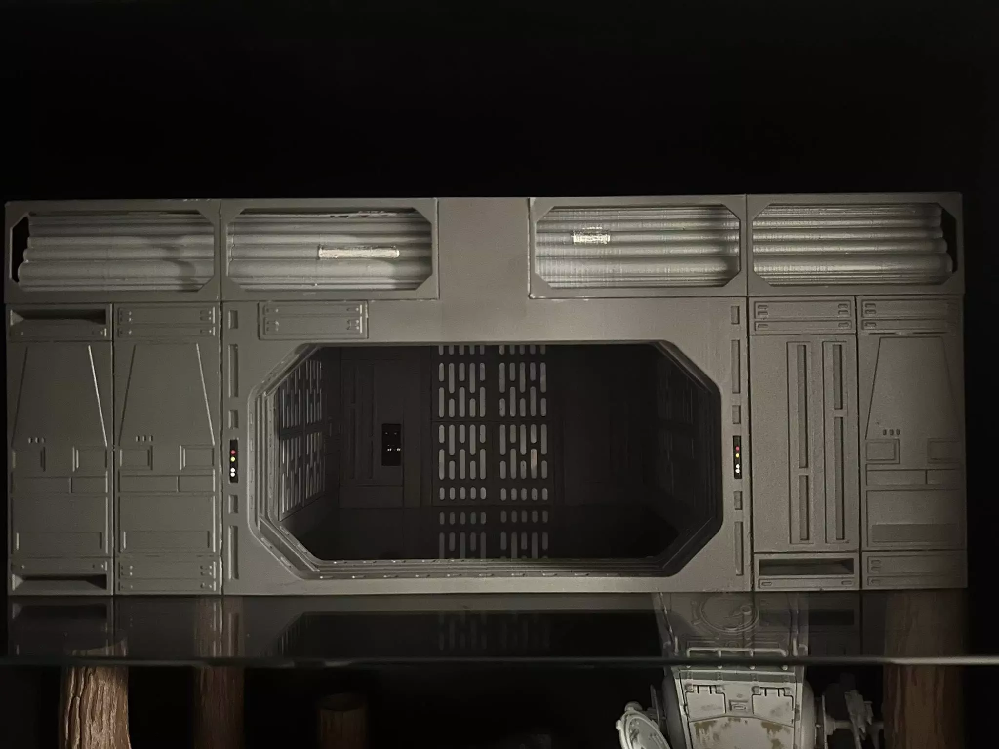 Set 1a - Death Star Vader vs Obi-Wan 1-12 scale Blackseries 3D print model_49