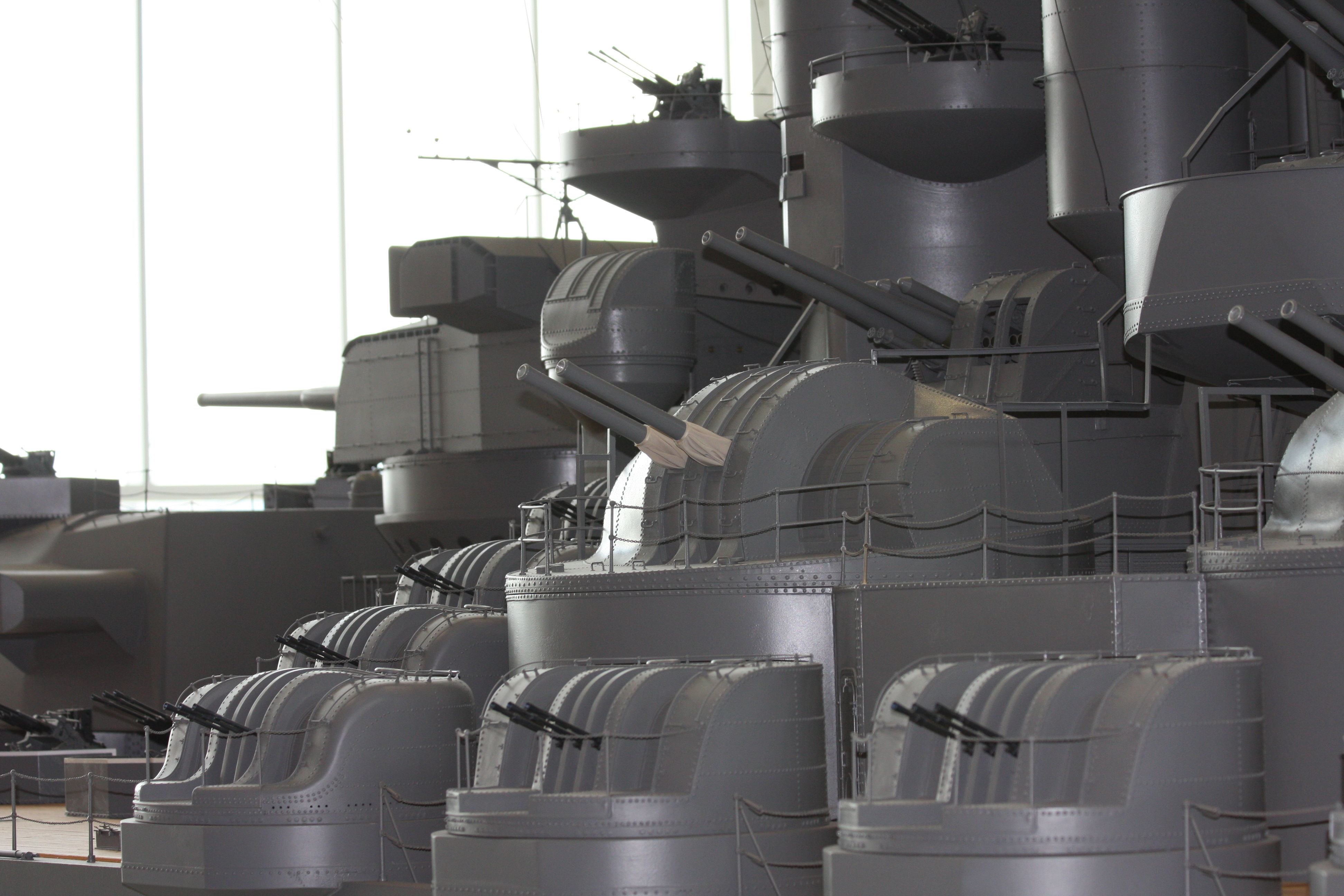 Anti aircraft guns type 89 40 calibre 3D print model_6