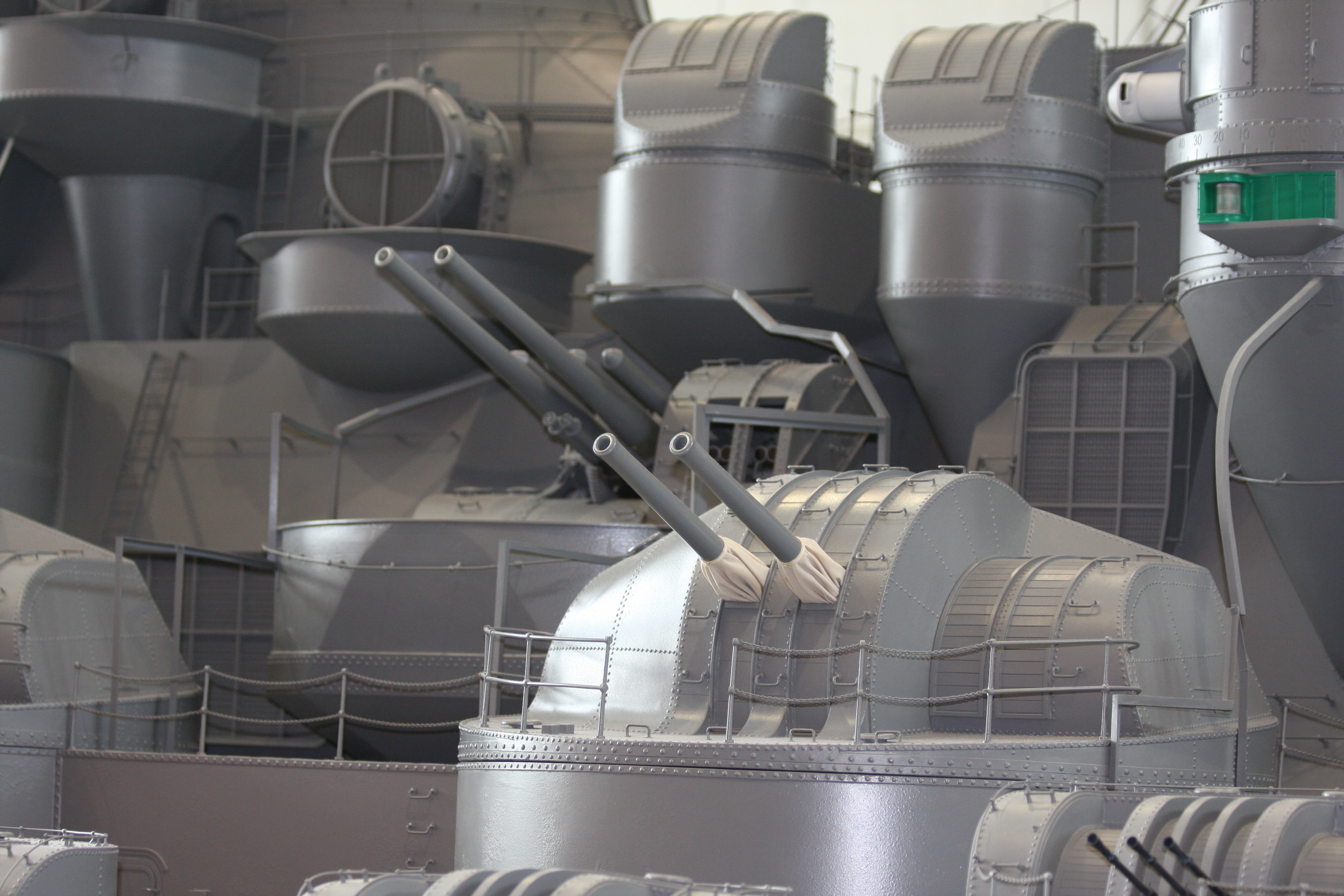 Anti aircraft guns type 89 40 calibre 3D print model_5