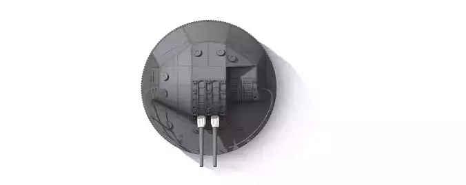 Anti aircraft guns type 89 40 calibre 3D print model