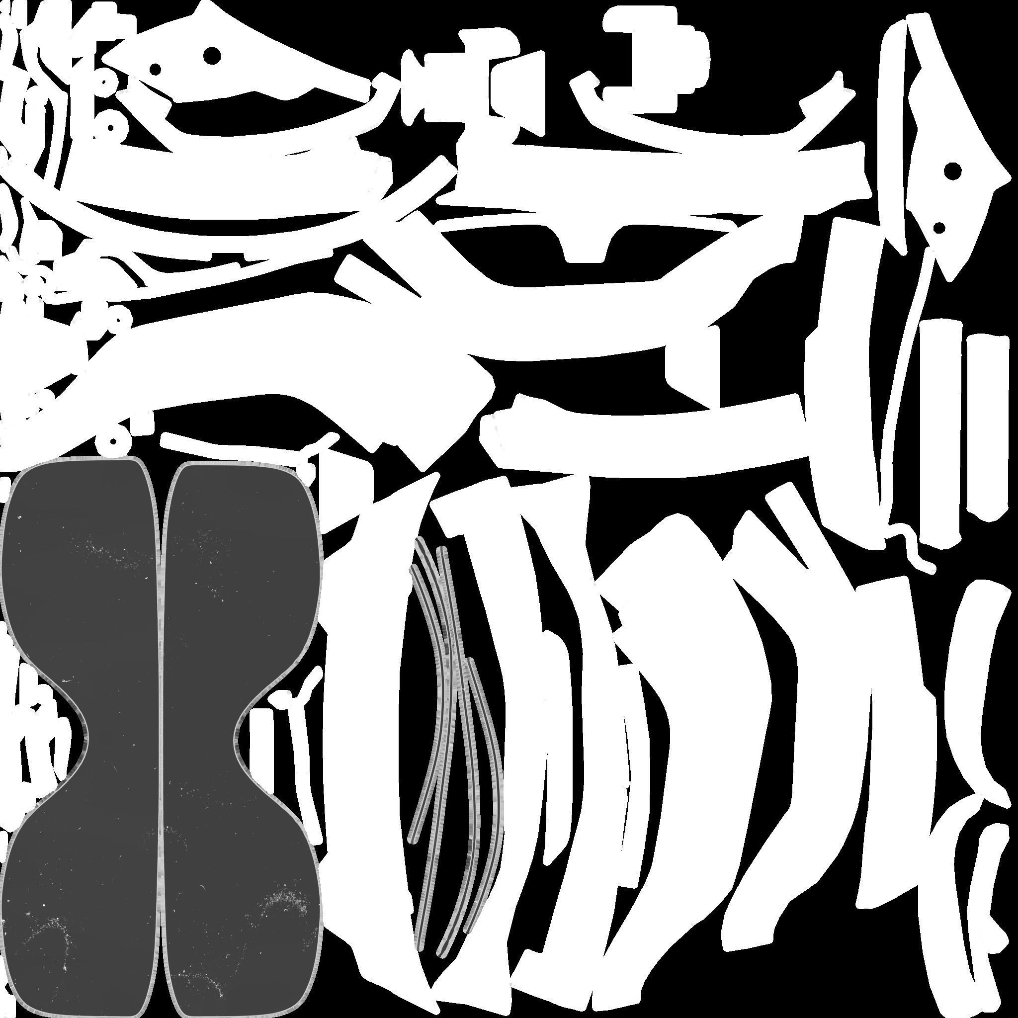 OPS CORE STEP IN PROTECTION GOGGLES Low-poly 3D model_19