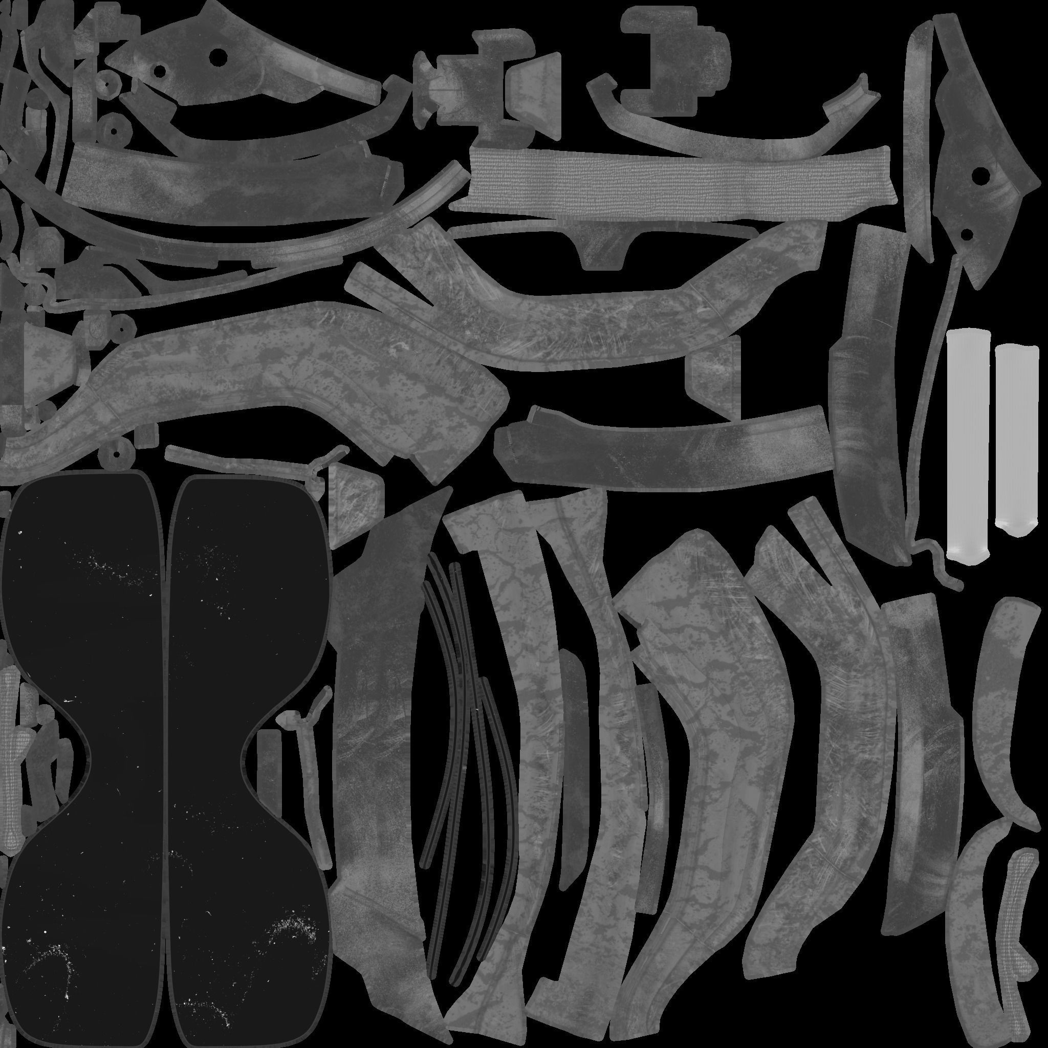 OPS CORE STEP IN PROTECTION GOGGLES Low-poly 3D model_20