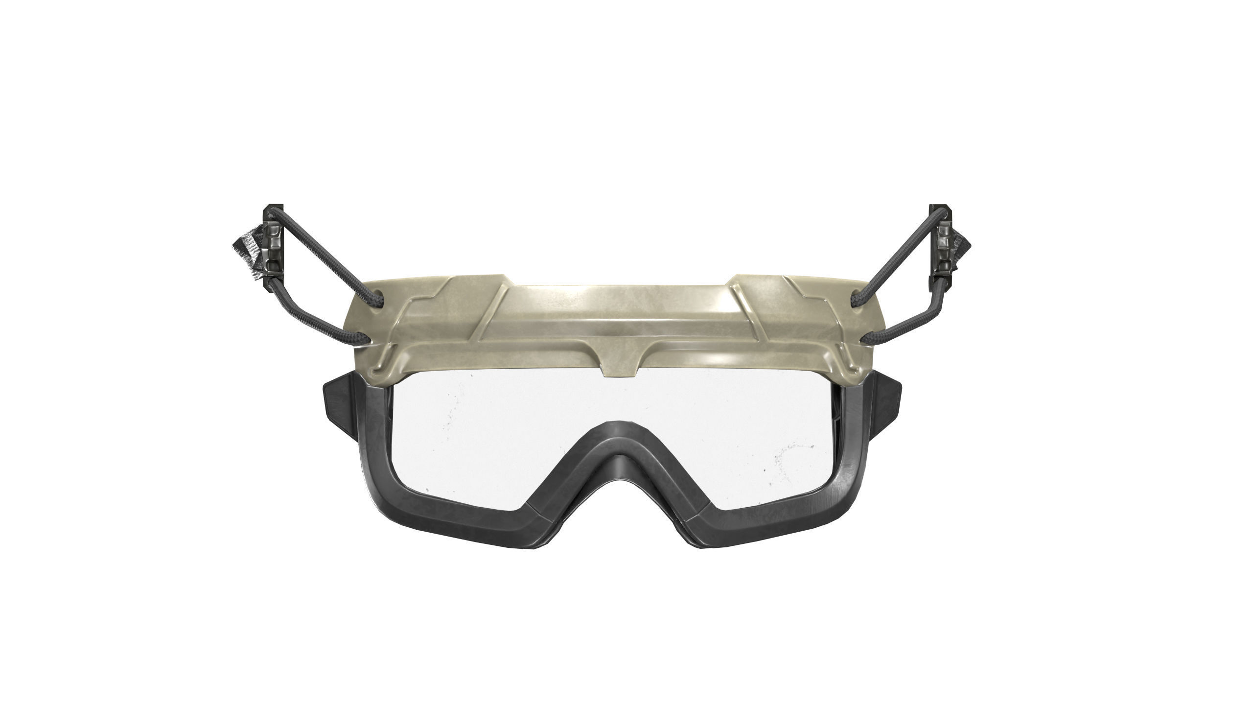 OPS CORE STEP IN PROTECTION GOGGLES Low-poly 3D model_9