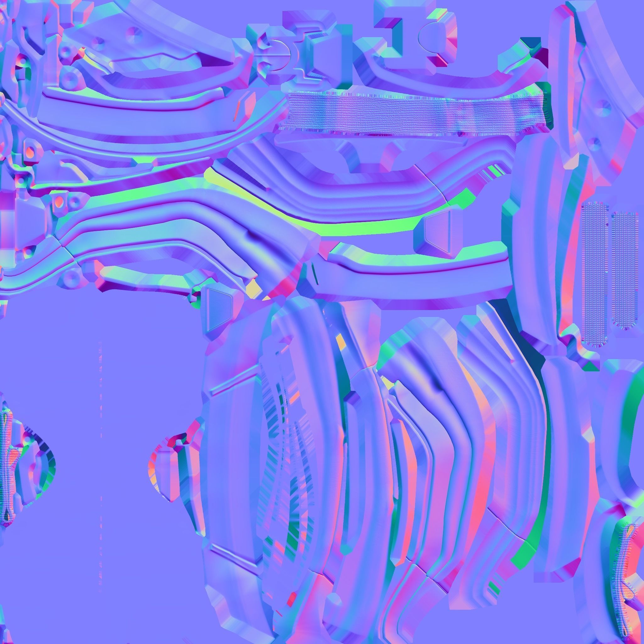 OPS CORE STEP IN PROTECTION GOGGLES Low-poly 3D model_18