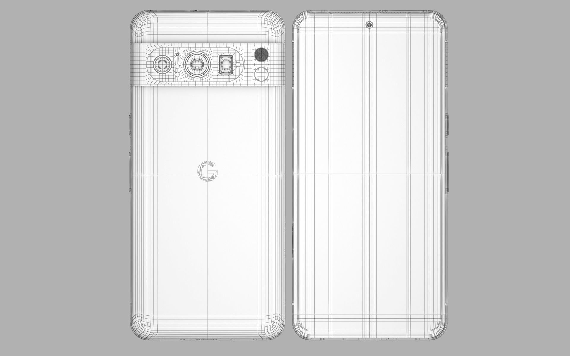 Google Pixel 8 and Pixel 8 Pro 3D model_19