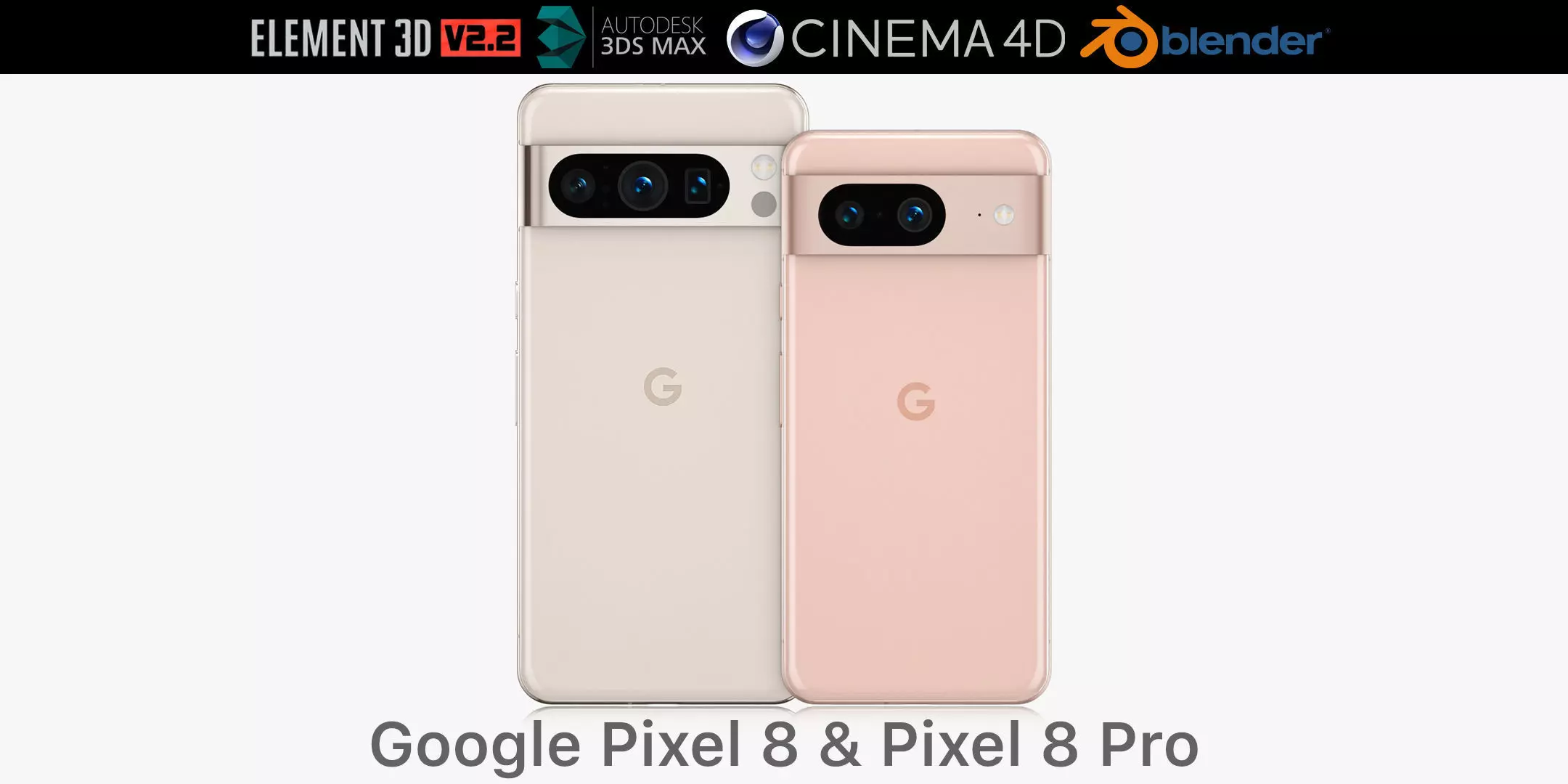 Google Pixel 8 and Pixel 8 Pro 3D model_0