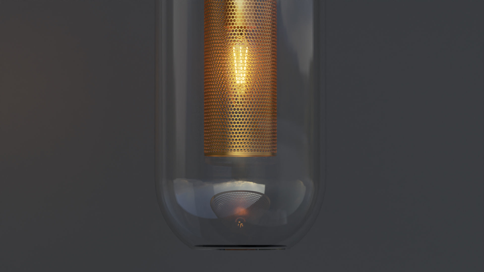 Otis Modern Glass Wall Lamp 3D model_6