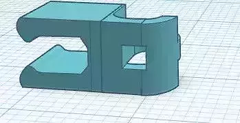 Power Rangers Dino Thunder Mezodon Megazord Head and Tail Clips