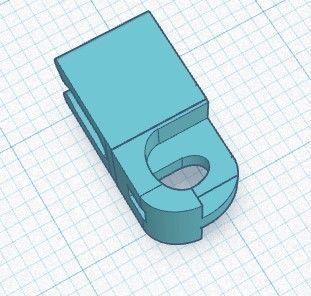 Power Rangers Dino Thunder Mezodon Megazord Head and Tail Clips 3D print model_1