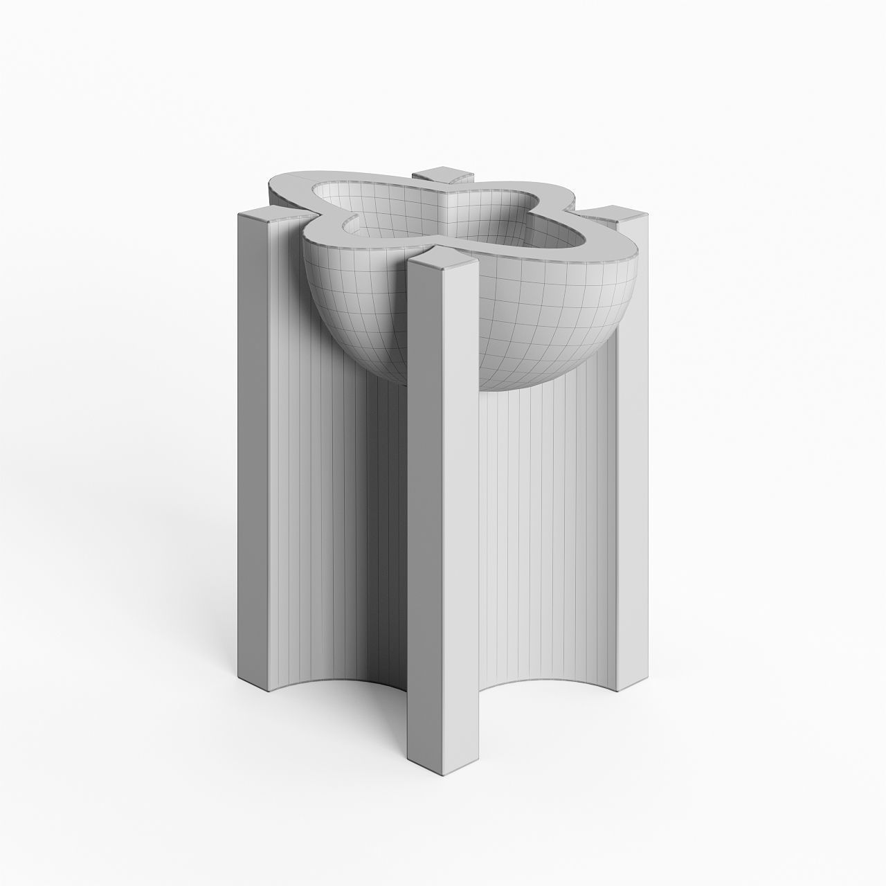 Atlas Vase 3D model_2