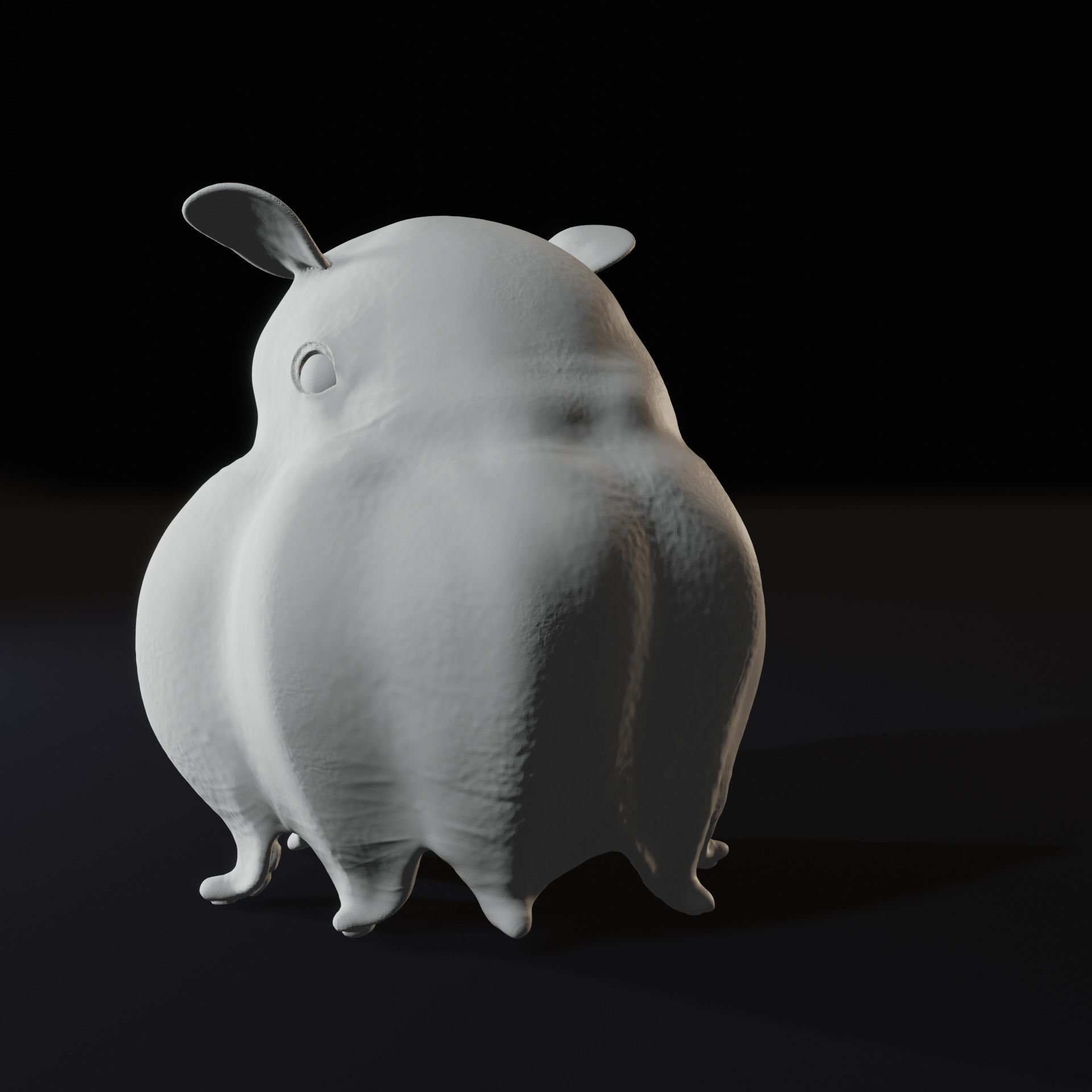 Flap jack Octopus Umbrella and Adorabilis 3D Print Model 3D print model_7