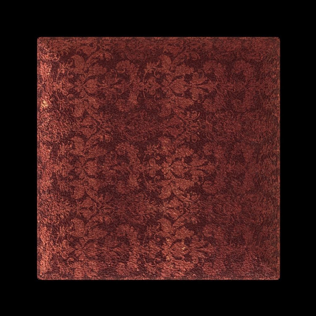 Wooden pub soft square high tabouret 3D model_2