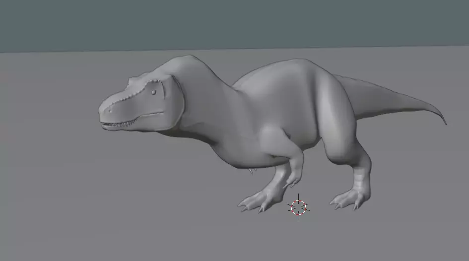 T-Rex Base Mesh Free 3D model