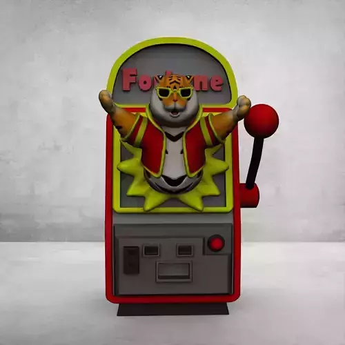 Fortune Tiger Slot Machine 3D print model