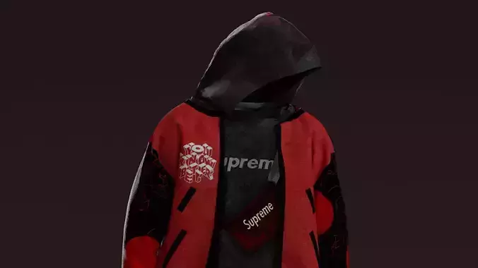 Outfit Man Supreme 3D model