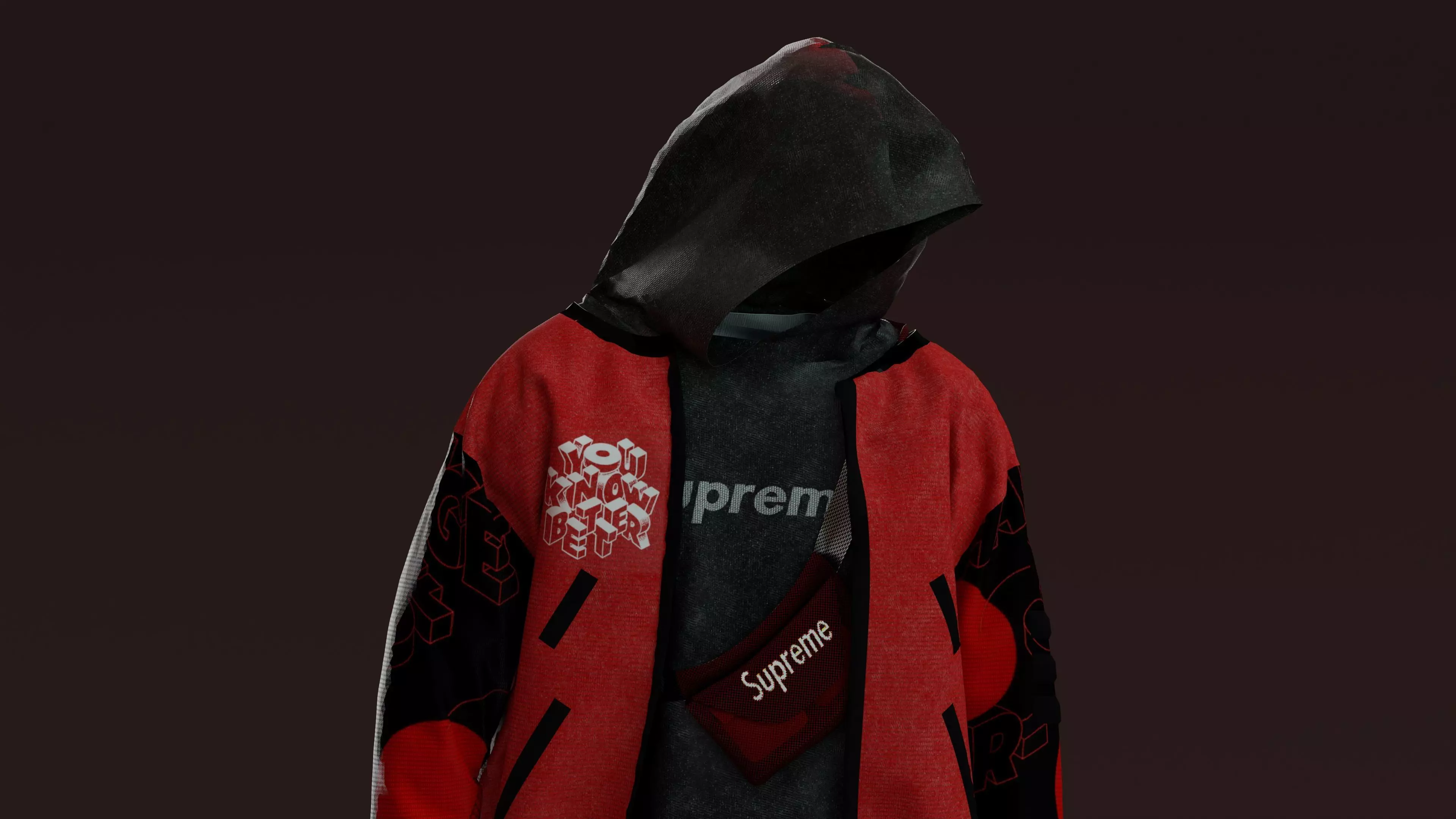 Outfit Man Supreme 3D model