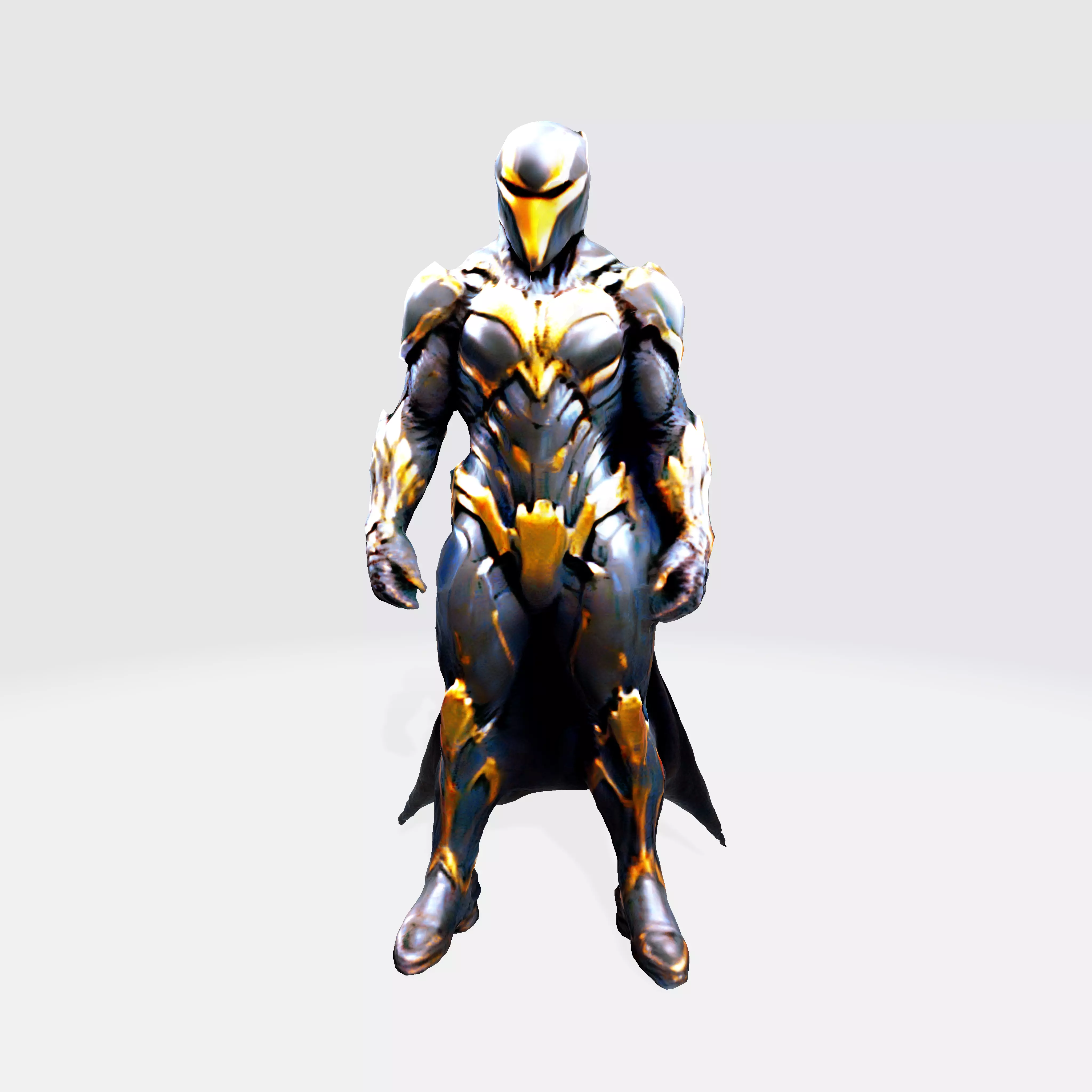 Cyber Sentinel - Futuristic Warrior 3D Model 3D model