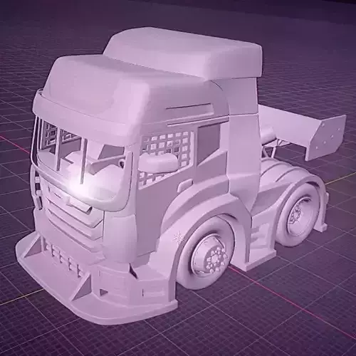 Kool formula truck 3D print model