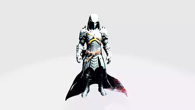 Legendary Samurai Warrior 3D Model 3D model
