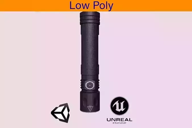 Modern flashlight PBR