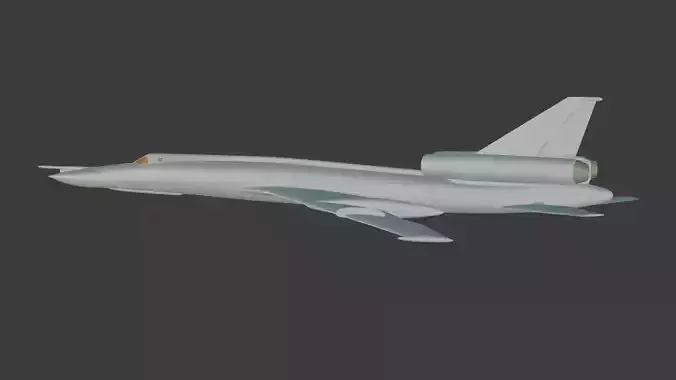 tu-22 3D print model