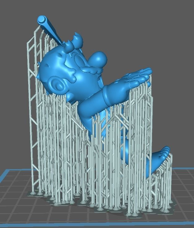 Mario Bros - Mario Zombie 3D print model_10