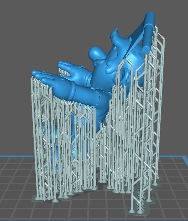 Mario Bros - Mario Zombie 3D print model_9